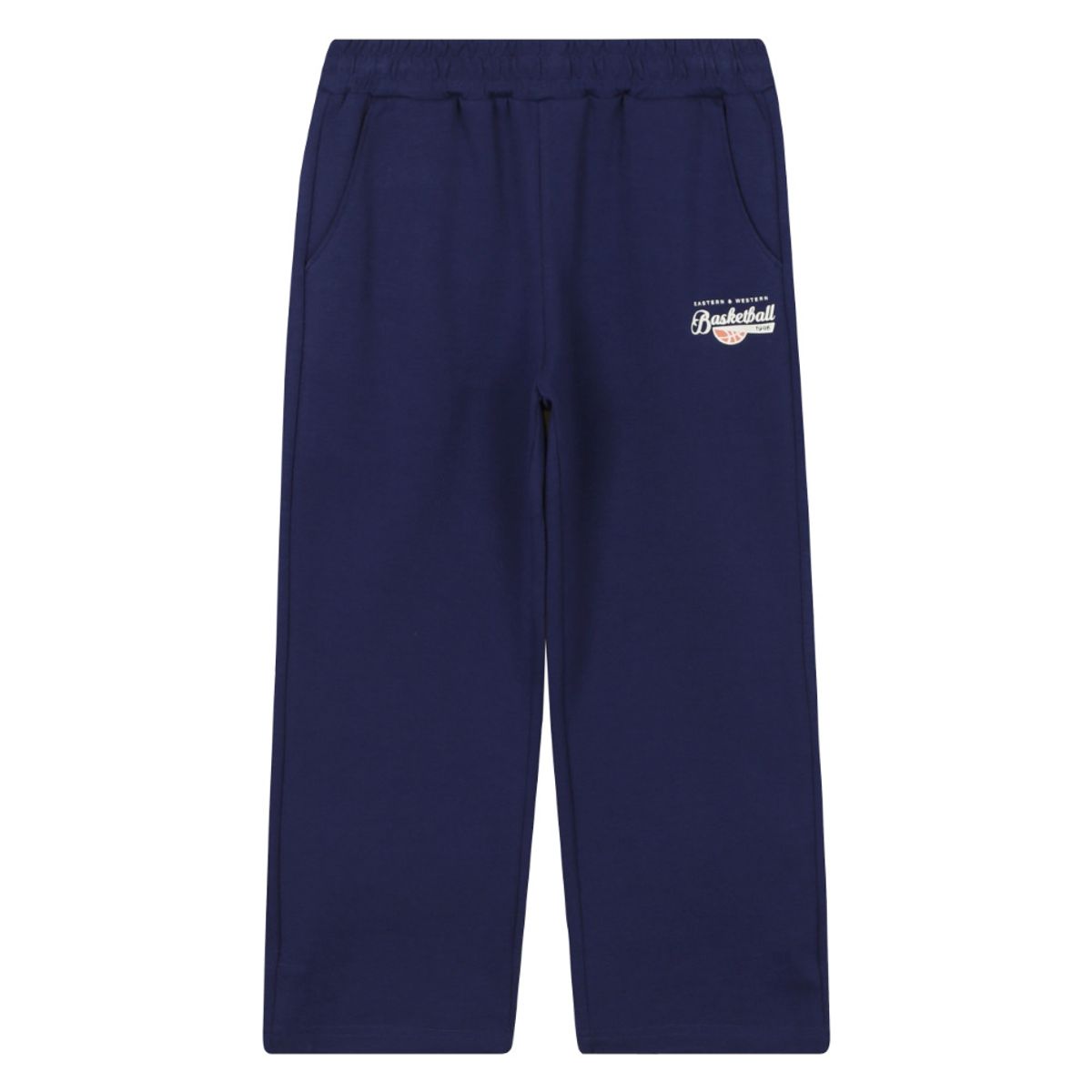 엔비에이 키즈(NBA KIDS) 에센셜 투웨이 스트레이트핏 팬츠(K241TP070P) 네이비