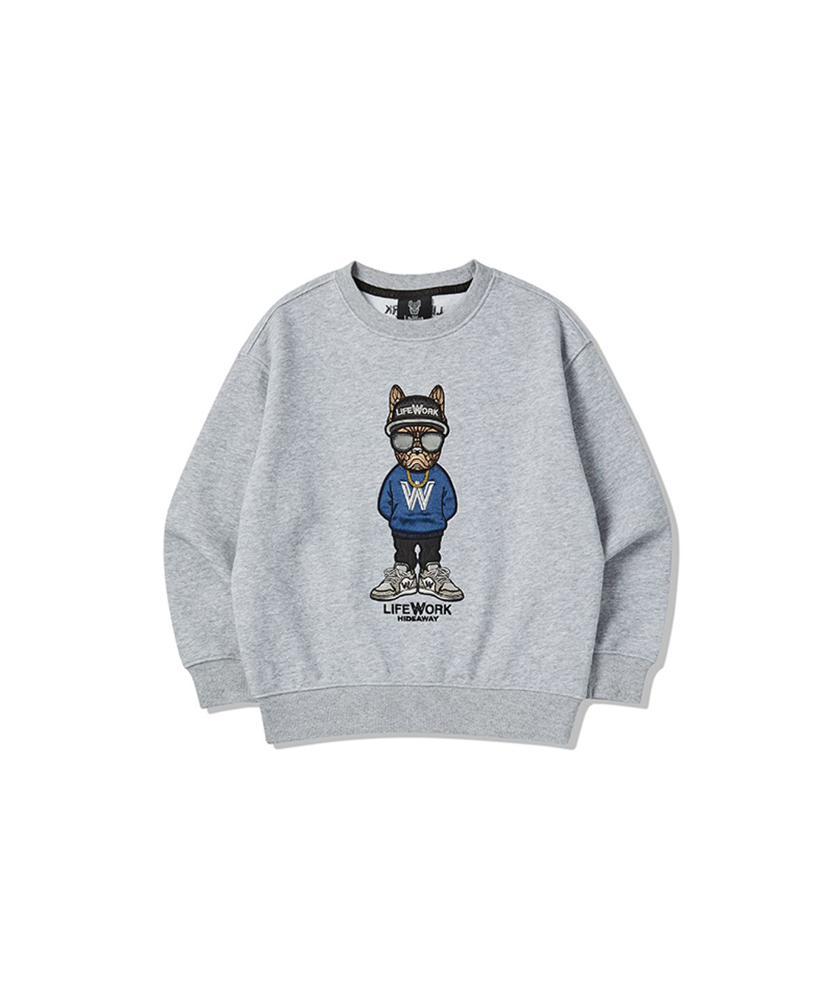 라이프워크 키즈(LIFEWORK KIDS) 키즈) 캐주얼 힙독 맨투맨