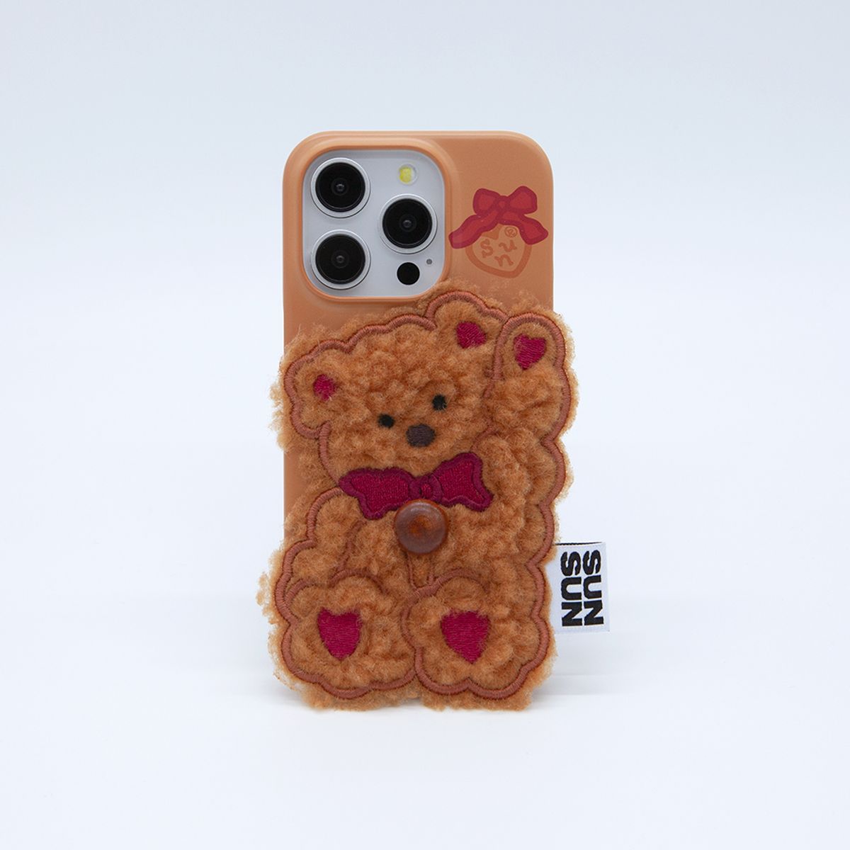 세컨드유니크네임(SECOND UNIQUE NAME) SUN CASE PATCH HI BEAR COOKIE