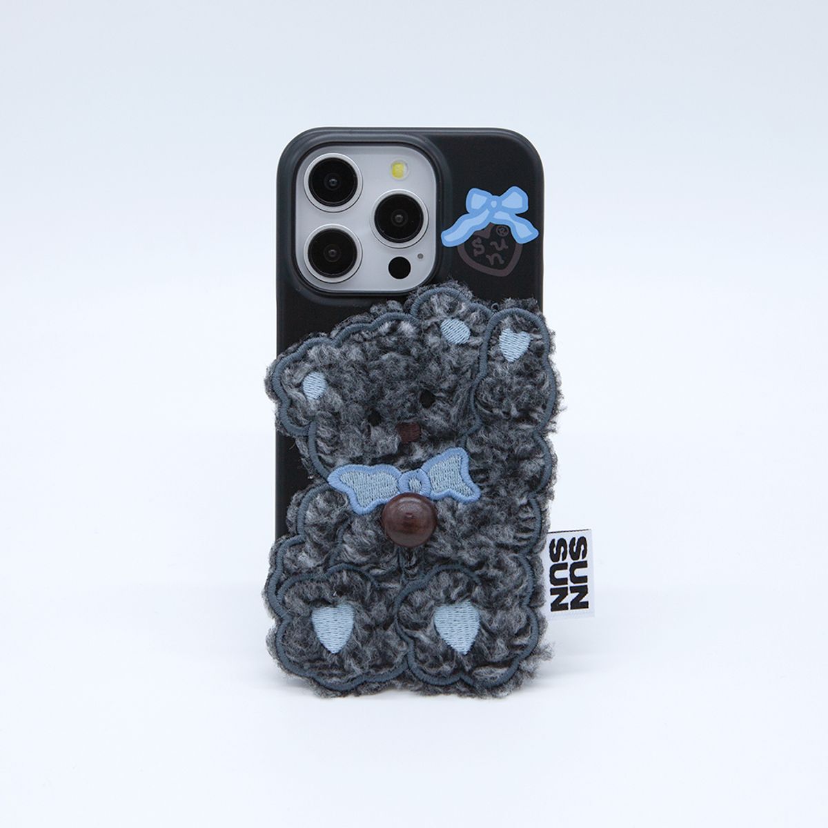 세컨드유니크네임(SECOND UNIQUE NAME) SUN CASE PATCH HI BEAR OREO