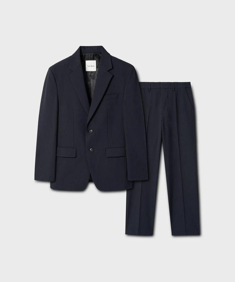 W11 세미 오버 핏 셋업 수트_DARK NAVY