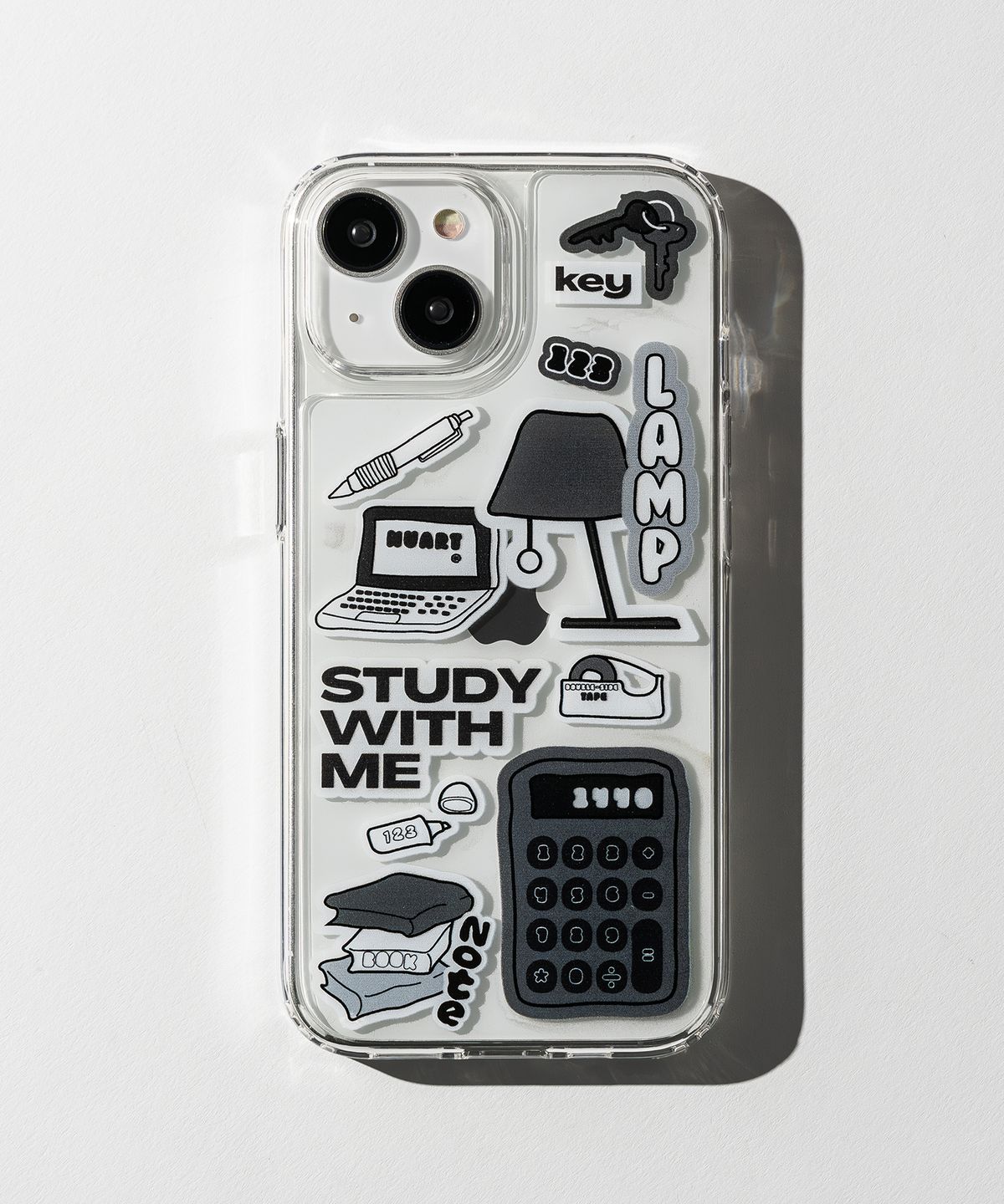 누아트(NUART) [4TYPE] 아이폰/갤럭시 Custom Sticker 디자인 젤하드 케이스