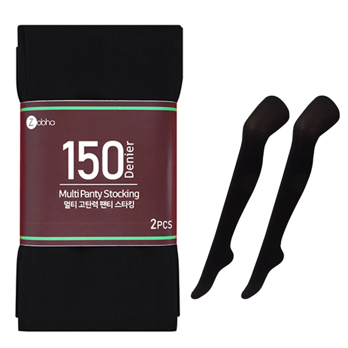 조브하(ZOBHA) 팬티스타킹 유발 150D 2p