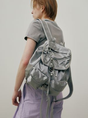 Bonnet Satin in Silver UF4SC043-15