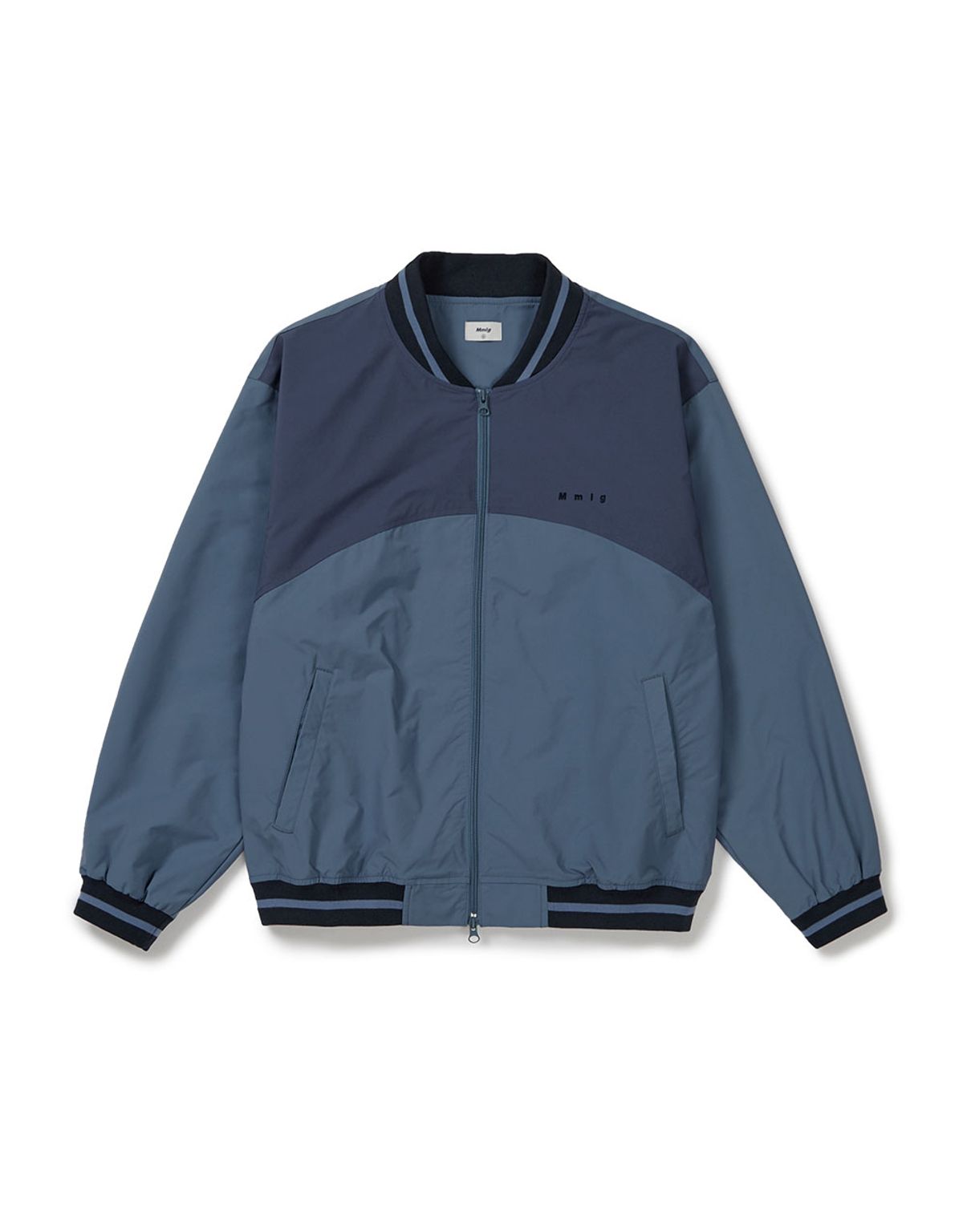 엠엠엘지(MMLG) [Mmlg] ROUND NYLON JUMPER (BLUE)