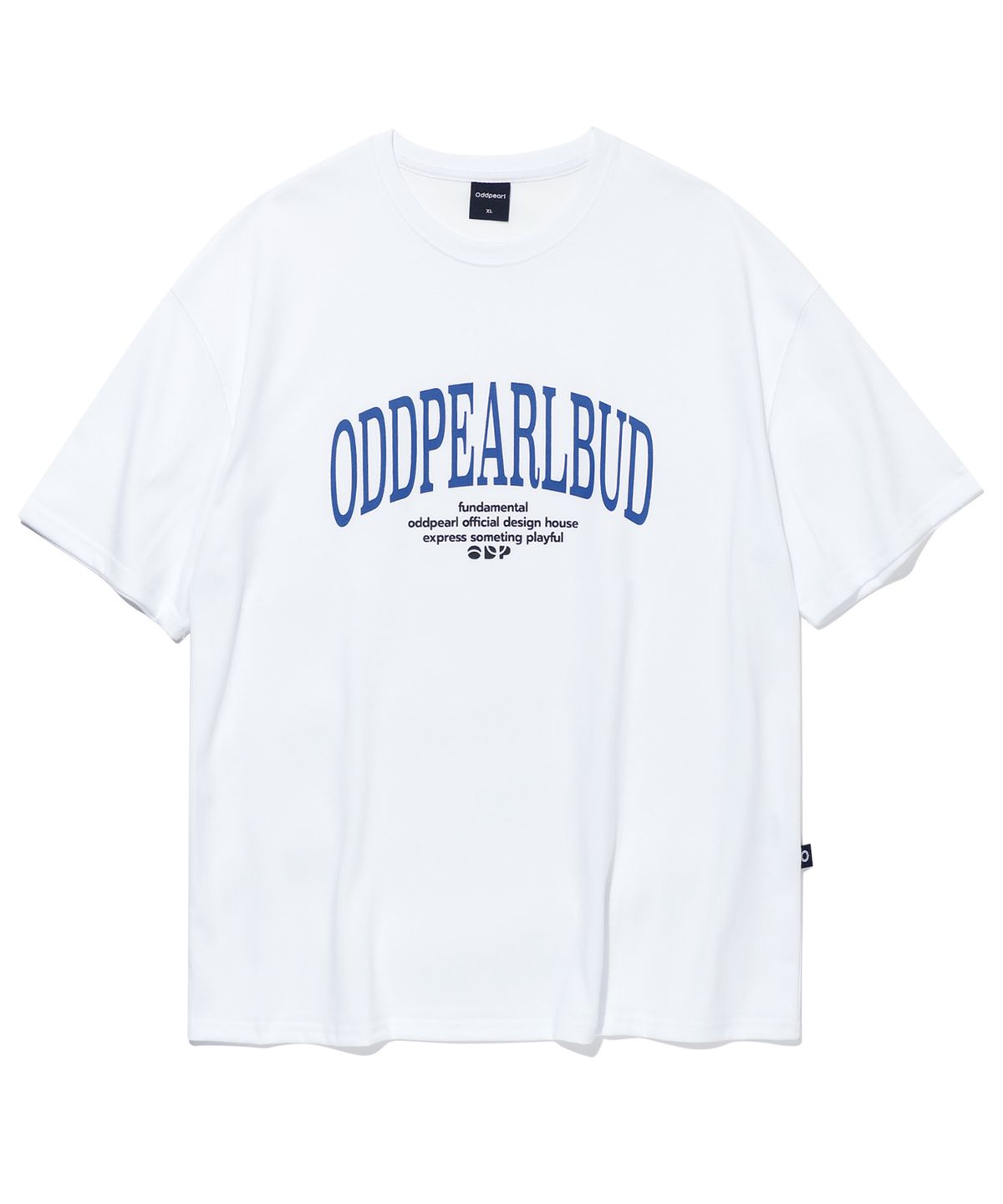 오드펄(ODDPEARL) arc logo t-shirt(white)