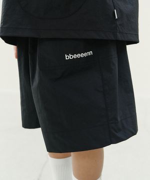 테크니컬 패브릭 쇼츠_블랙