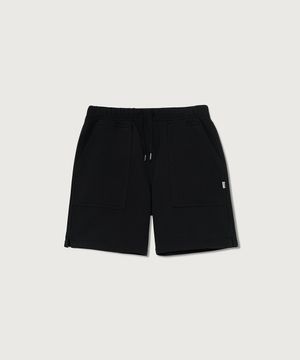 패치 포켓 쇼츠_블랙