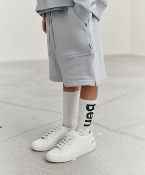 패치 포켓 쇼츠_블루