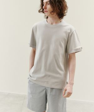 MENS)피케 티셔츠_라이트 그레이