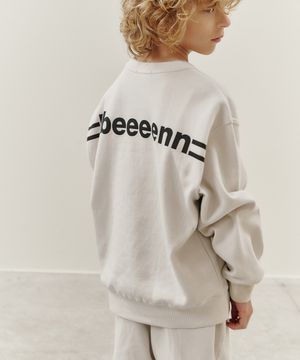 버티칼 피케 스웻셔츠_에크루