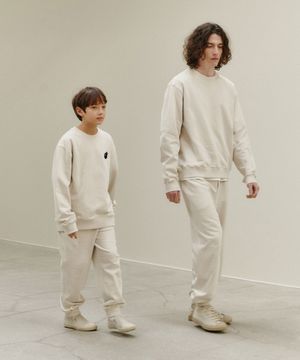 버블 벤몬 스웻셔츠_에크루