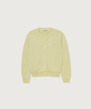 화이트 벤몬 가디건_라임