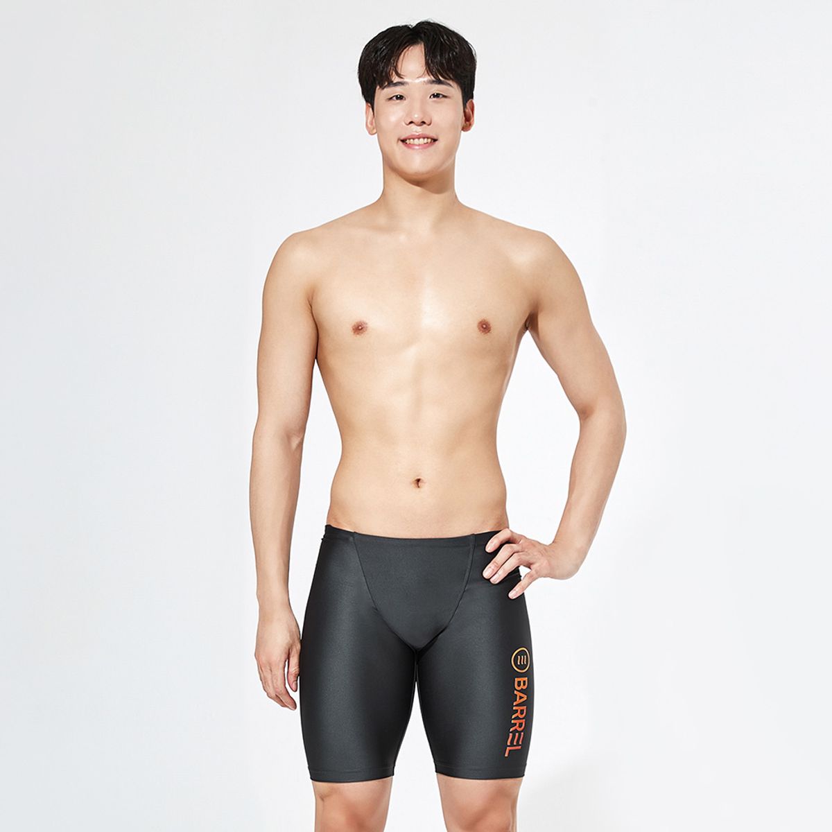 배럴(BARREL) 맨 에센셜 4부 재머 수영복 딥그레이 (B4SMSMS101DEG)