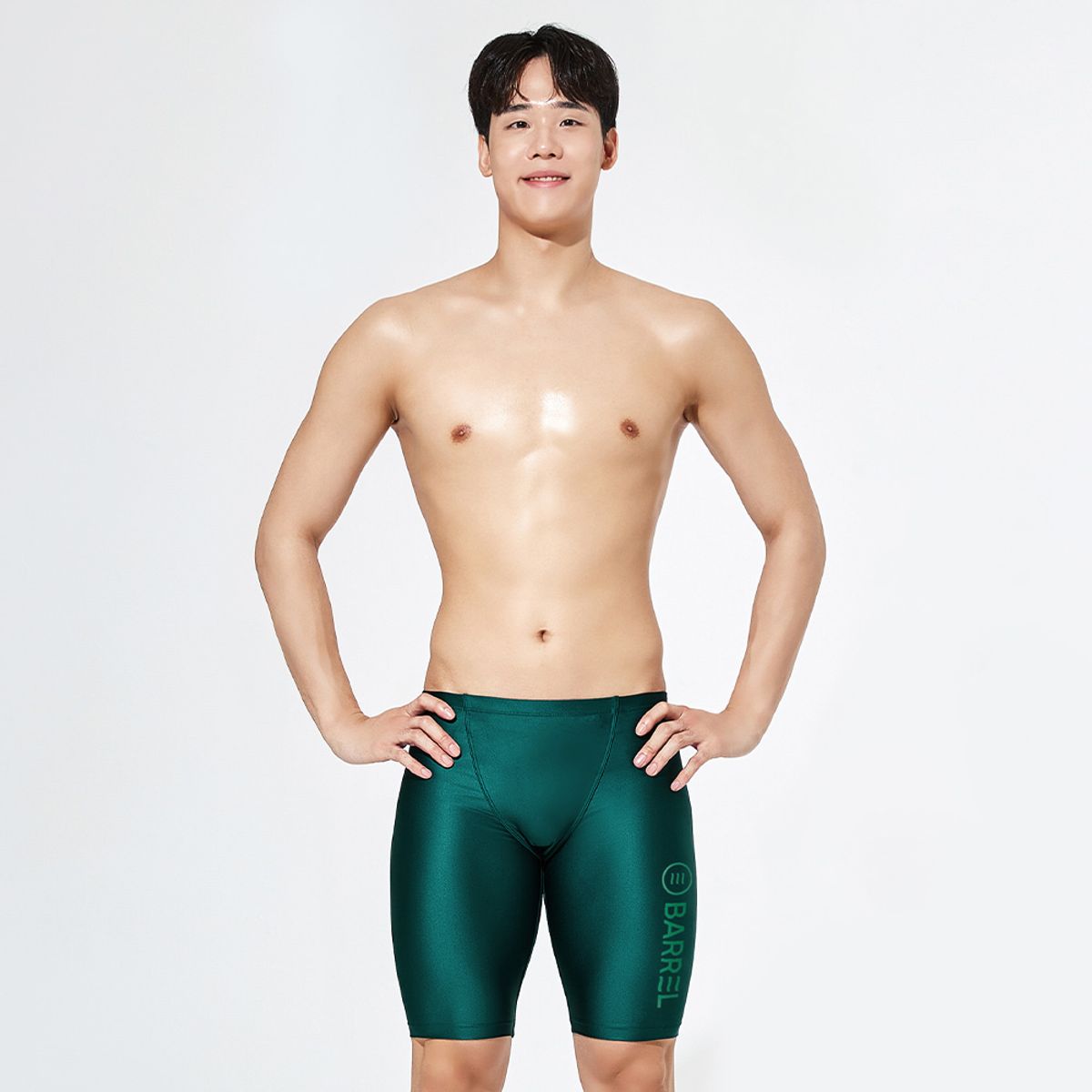 배럴(BARREL) 맨 에센셜 4부 재머 수영복 딥그린 (B4SMSMS101DER)