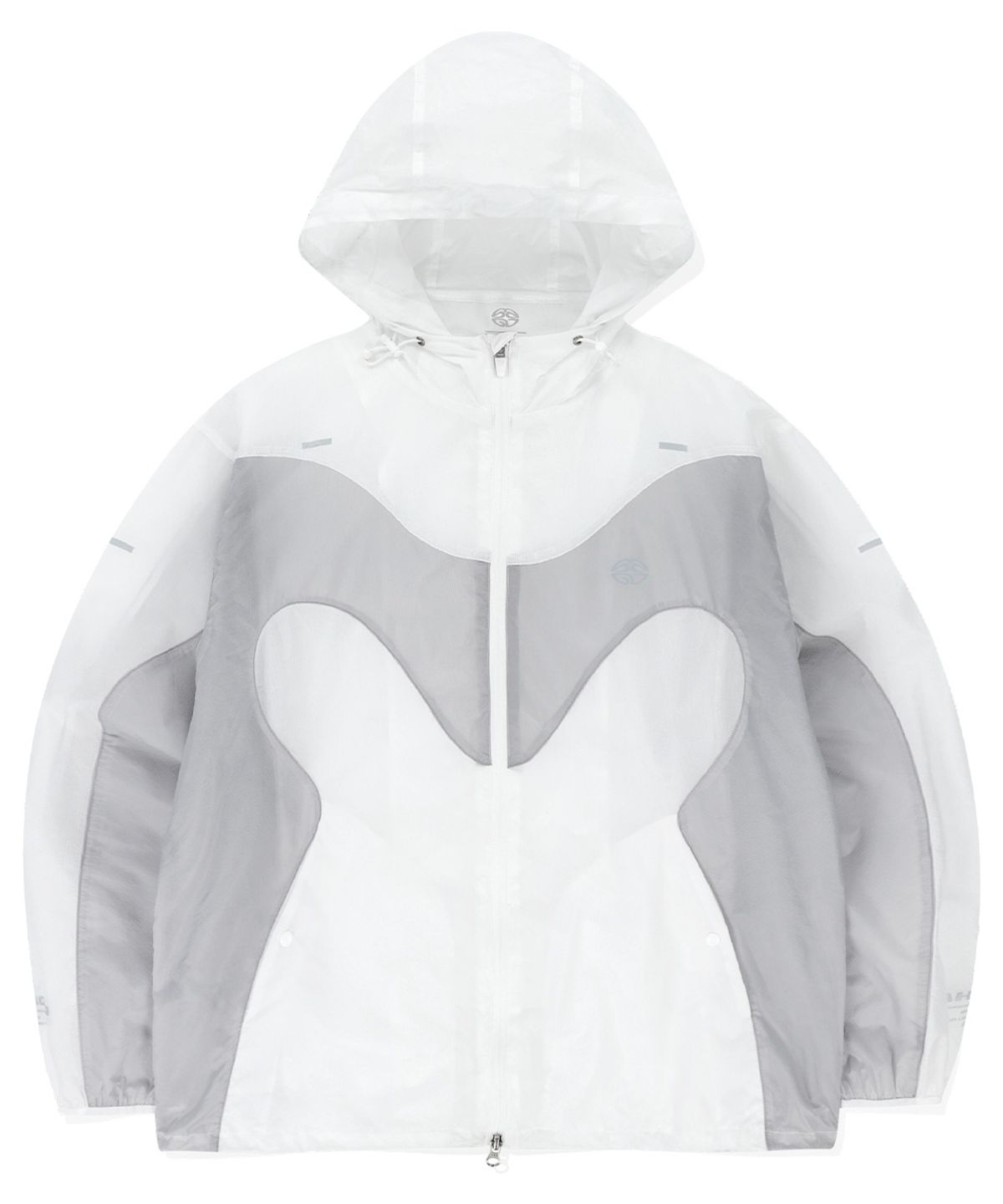 마하그리드(MAHAGRID) WAVE M LOGO HOODED WINDBREAKER GREY(MG2ESMB960A)