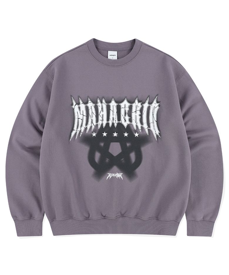 STAR LOGO SWEATSHIRT PURPLE(MG2ESMM454A)