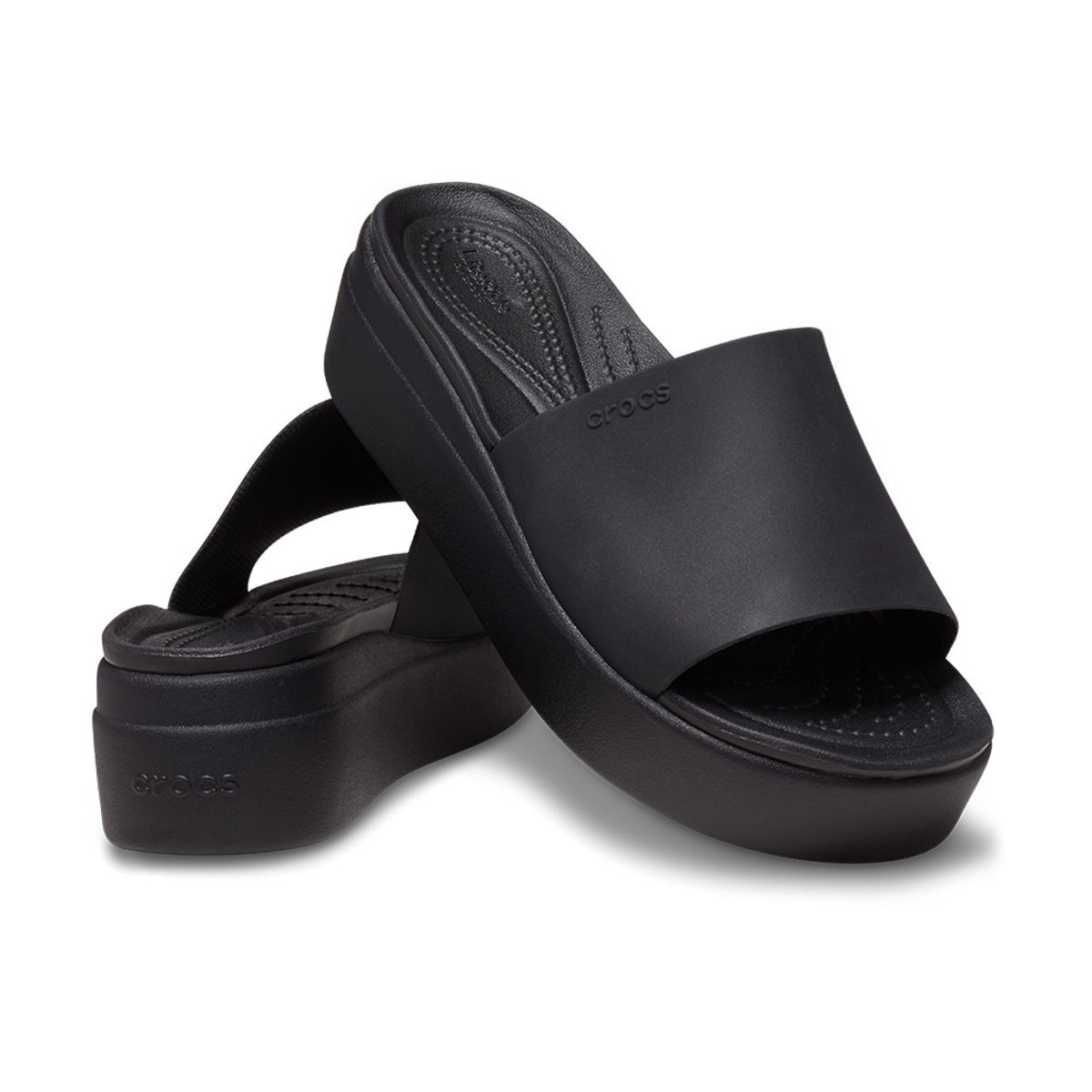 크록스(CROCS) 여성 BROOKLYN SLIDE BK (24SWSD208728)