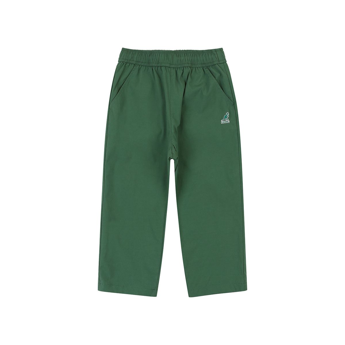 캉골키즈(KANGOL KIDS) GOAT 나일론 스트레치 롱 팬츠 QA 0006 그린/AQACPT00060GN