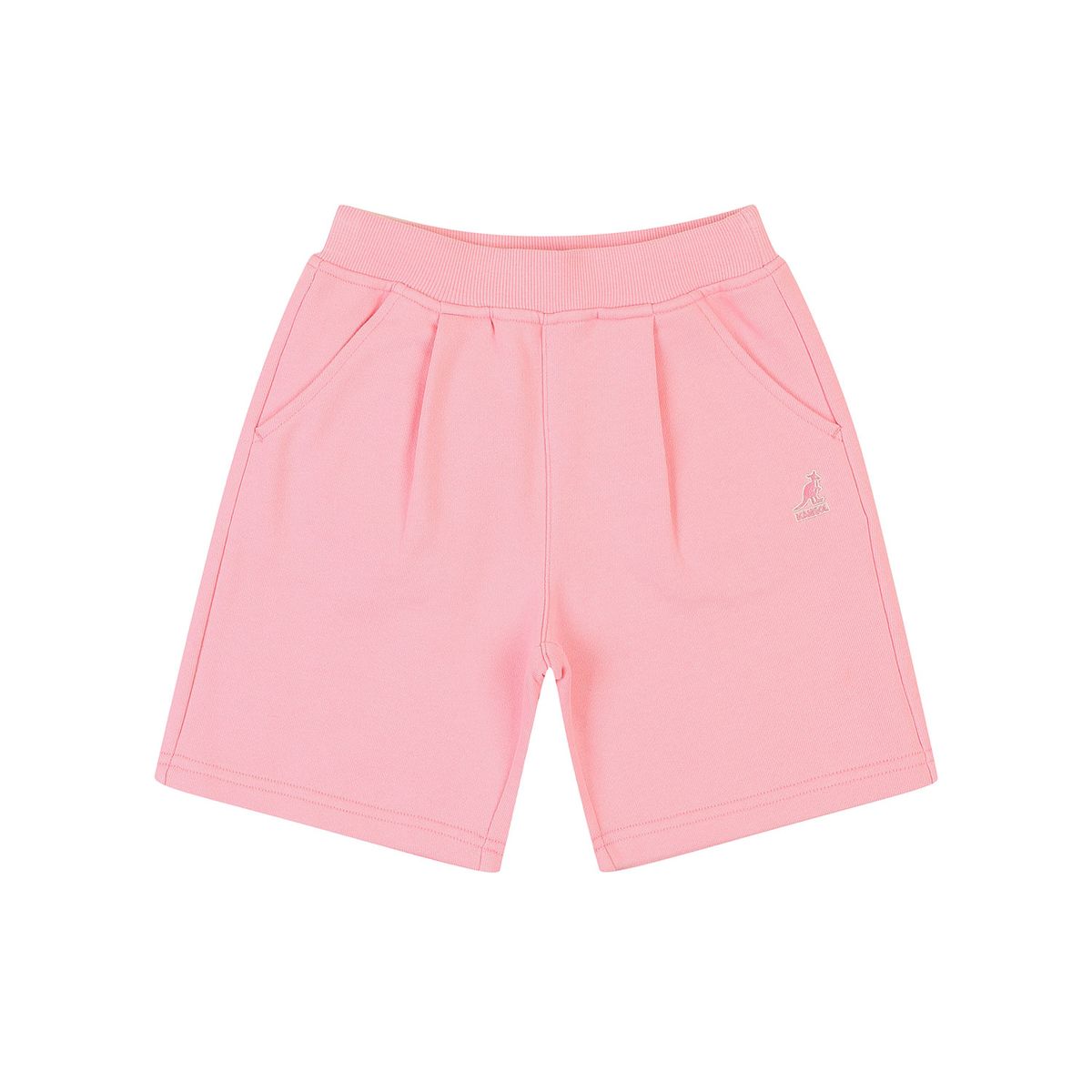 캉골키즈(KANGOL KIDS) GOAT 베이직 저지 하프롱 팬츠 QA 0402 핑크/AQACJT04020PK