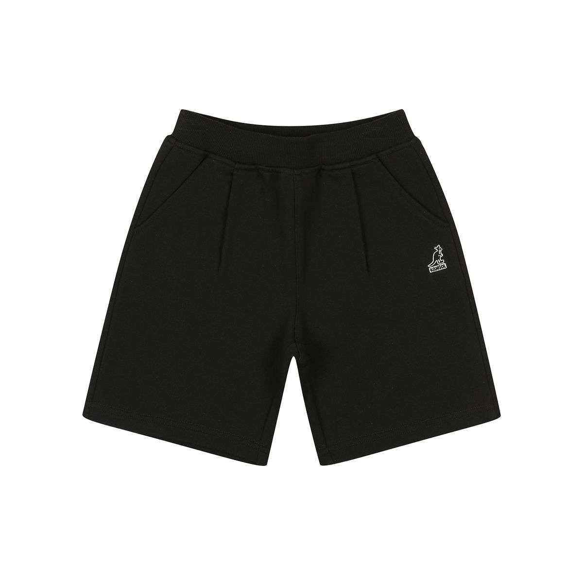 캉골키즈(KANGOL KIDS) GOAT 베이직 저지 하프롱 팬츠 QA 0402 블랙/AQACJT04020BK