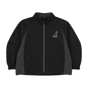 GOAT 컬러 블록 나일론 집업 점퍼 QA 0013 블랙/AQACJP00130BK