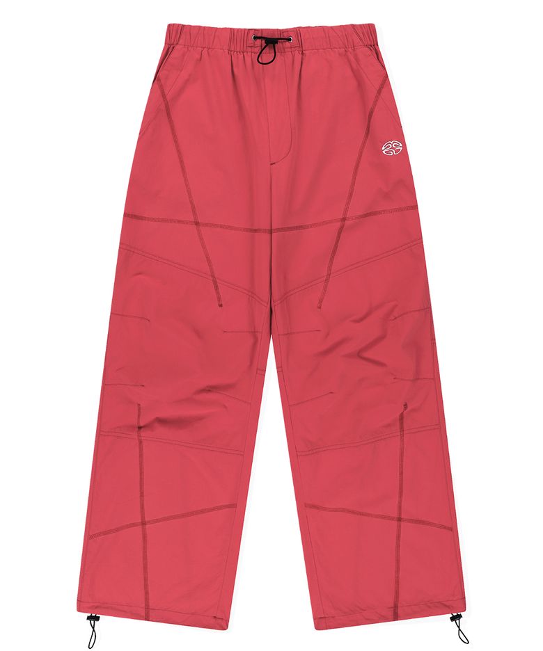 COVER STITCH PARACHUTE PANT RED(MG2ESMPA11A)