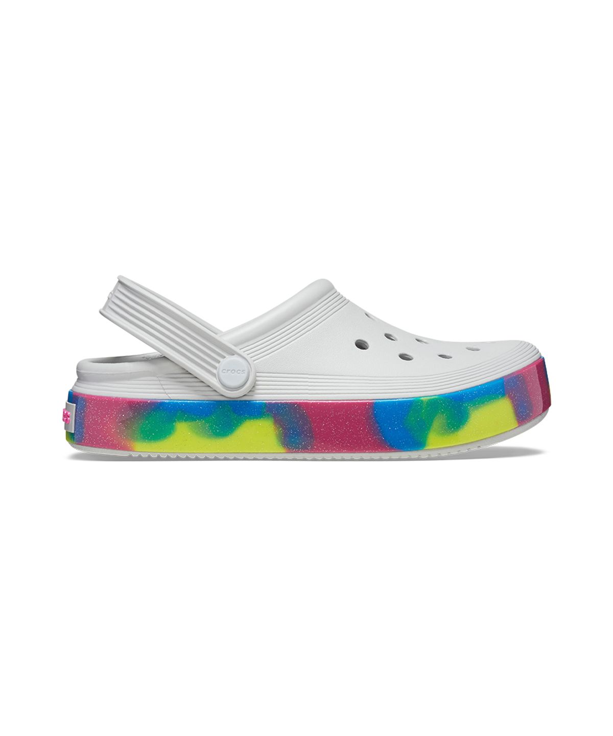 크록스키즈(CROCS KIDS) 키즈 오프 코트 글리터 밴드 클로그 ATM (24SKCL209714)