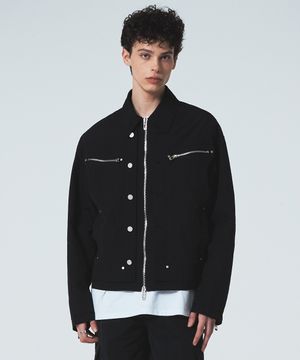 ARID LAYERING TRUCKER BLACK