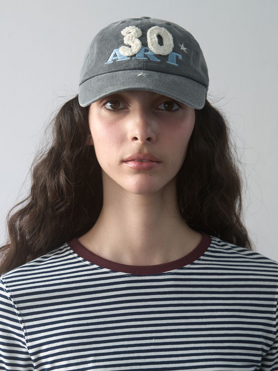 MUSINSA | KIJUN Art 30 Cap UNISEX Charcoal