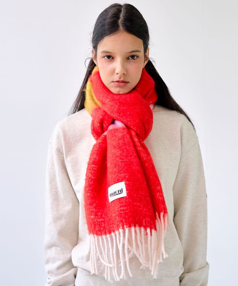 RAINBOW MUFFLER_ORANGE