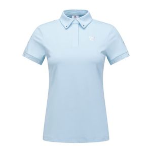 WOMEN BACK TRIANGULAR POINT SHORT T-SHIRT_SB