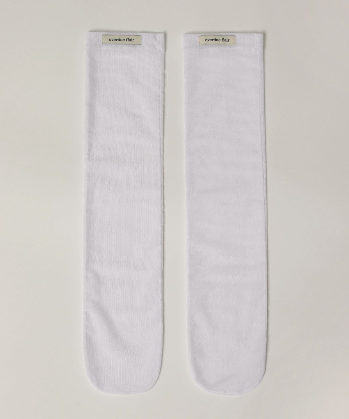 오버듀플레어(OVERDUEFLAIR) MESH SOCKS_WHITE