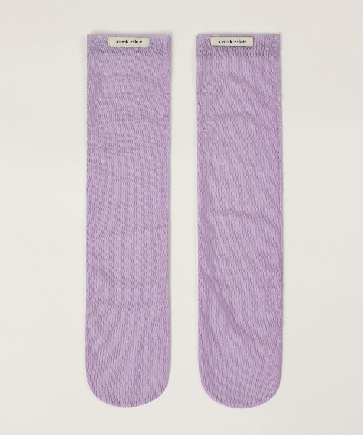 오버듀플레어(OVERDUEFLAIR) MESH SOCKS_LAVENDER