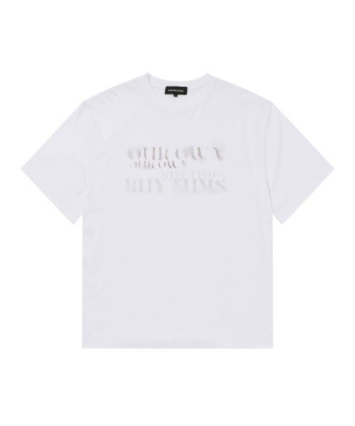 [WOOALONG]Pigment overfit graphic ティーシャツ★新作・24SS★ ☆人気☆【WOOALONG】☆Pigment over fit graphic T-Shirt.s