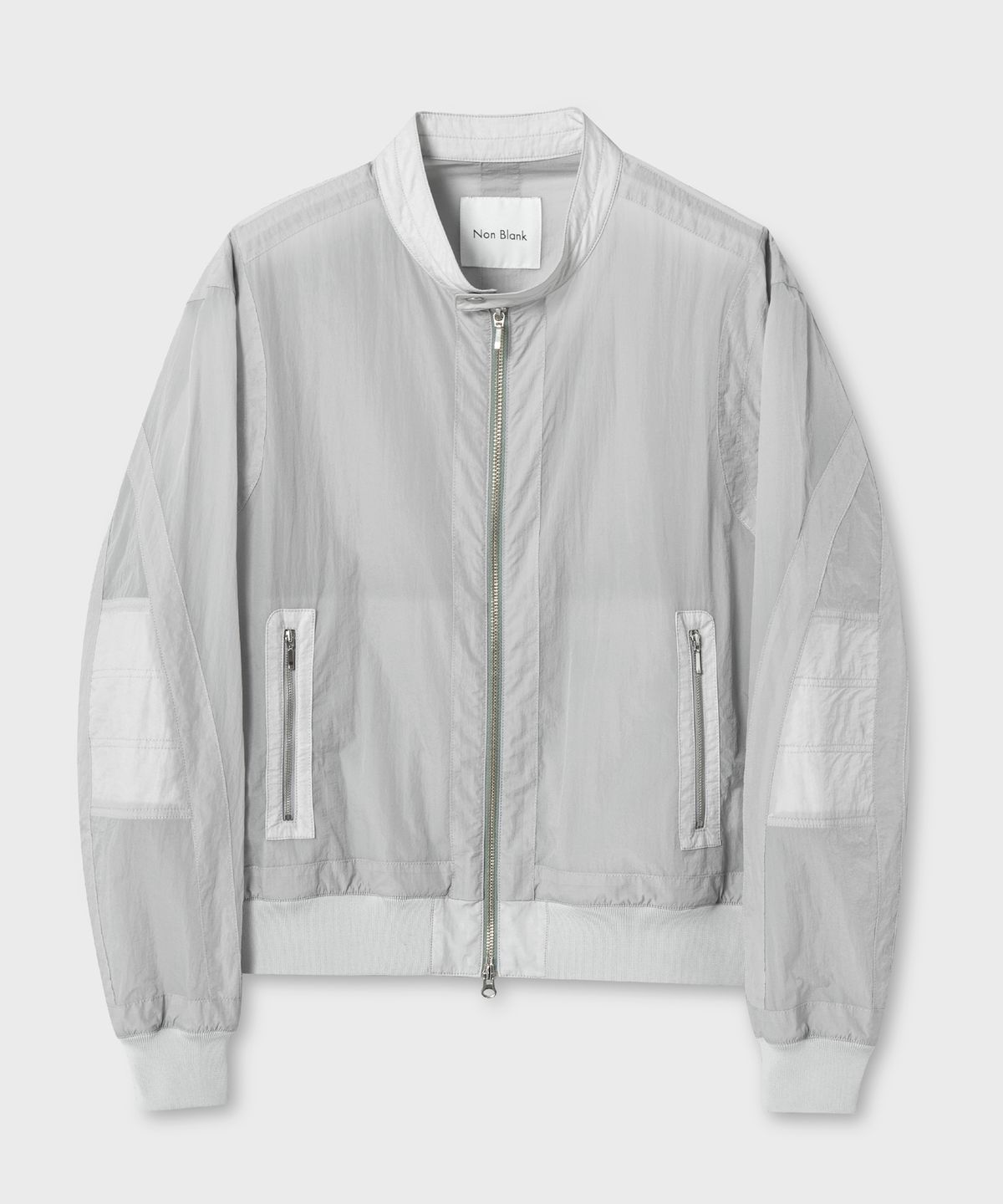 넌블랭크(NONBLANK) 윈드 자켓_LIGHT GREY