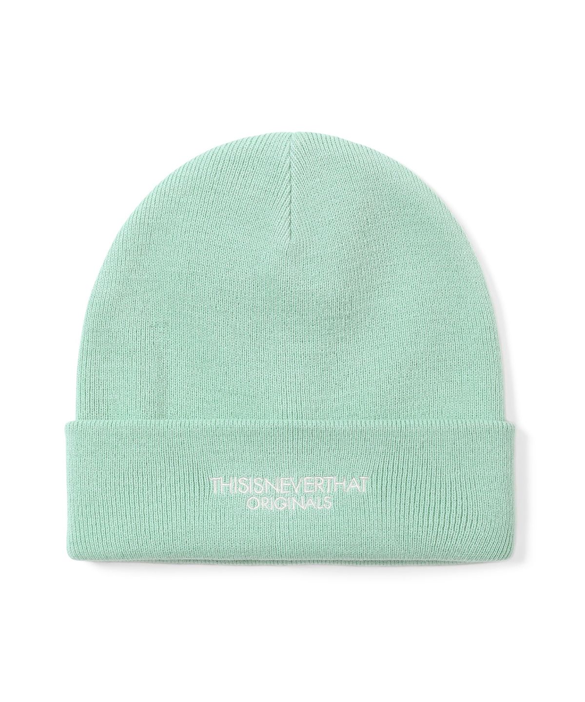 디스이즈네버댓(THISISNEVERTHAT) FR-Logo Beanie Mint