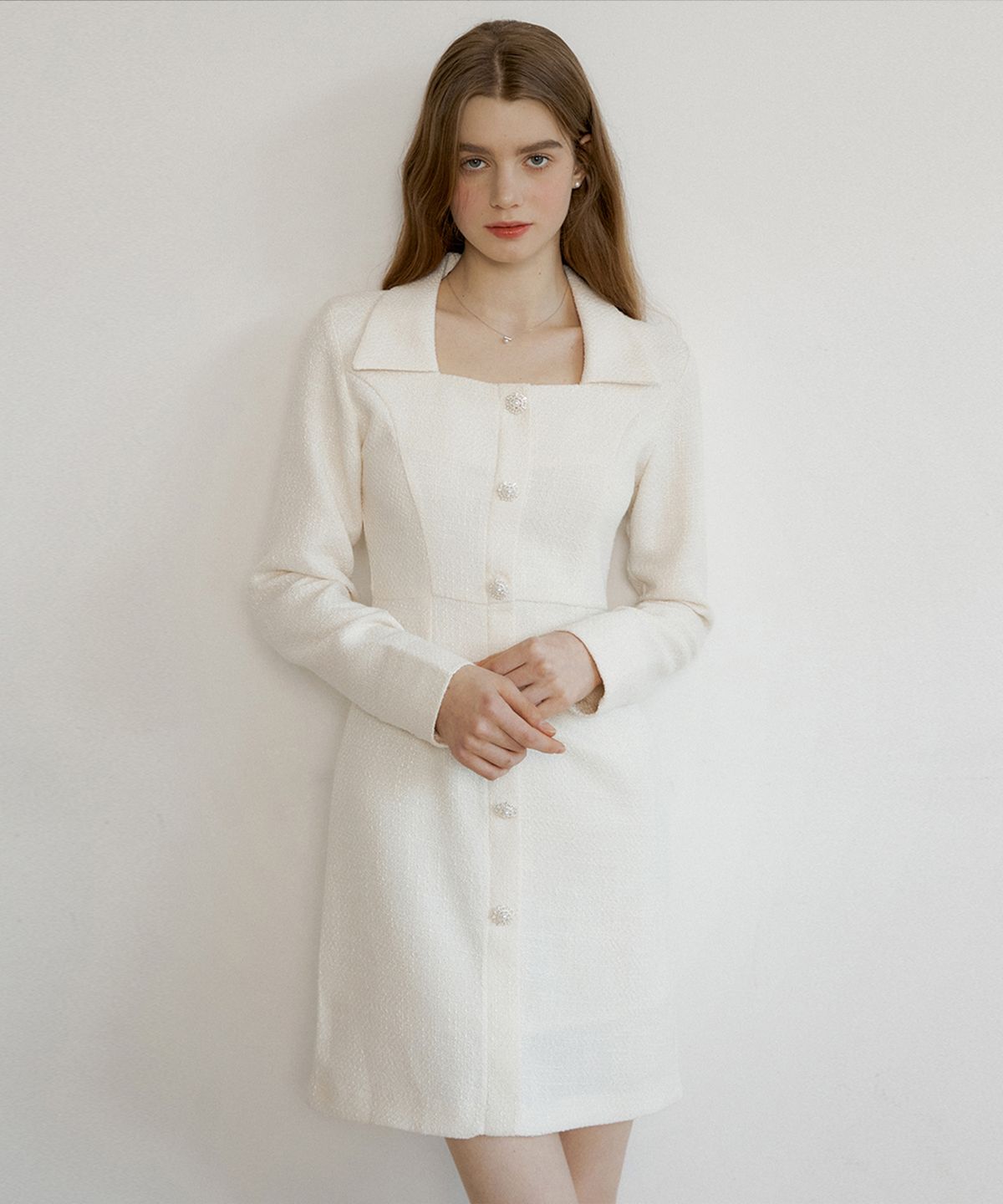 리올그(REORG) RANUN TWEED OPS IVORY