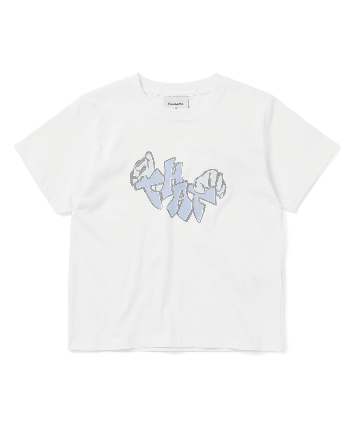 디스이즈네버댓(THISISNEVERTHAT) THAT Hands W Tee White