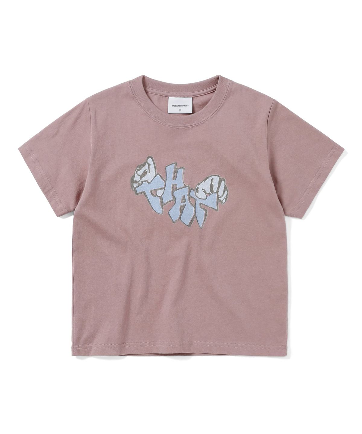 디스이즈네버댓(THISISNEVERTHAT) THAT Hands W Tee Dusty Pink