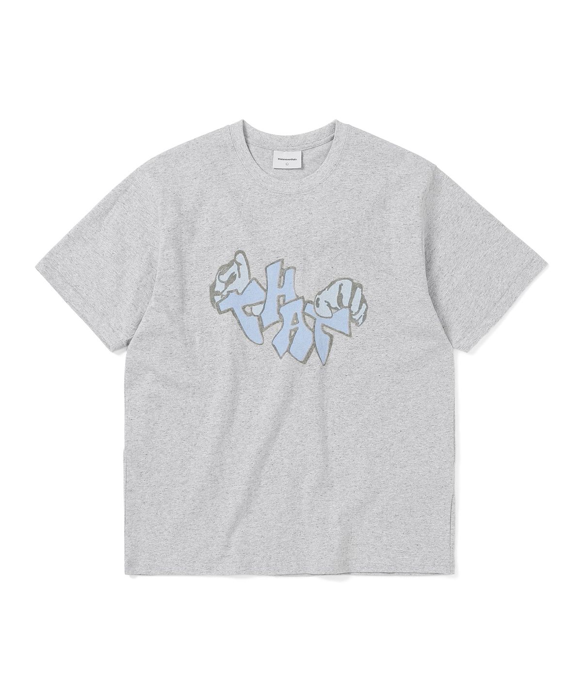 디스이즈네버댓(THISISNEVERTHAT) THAT Hands Tee Heather Grey