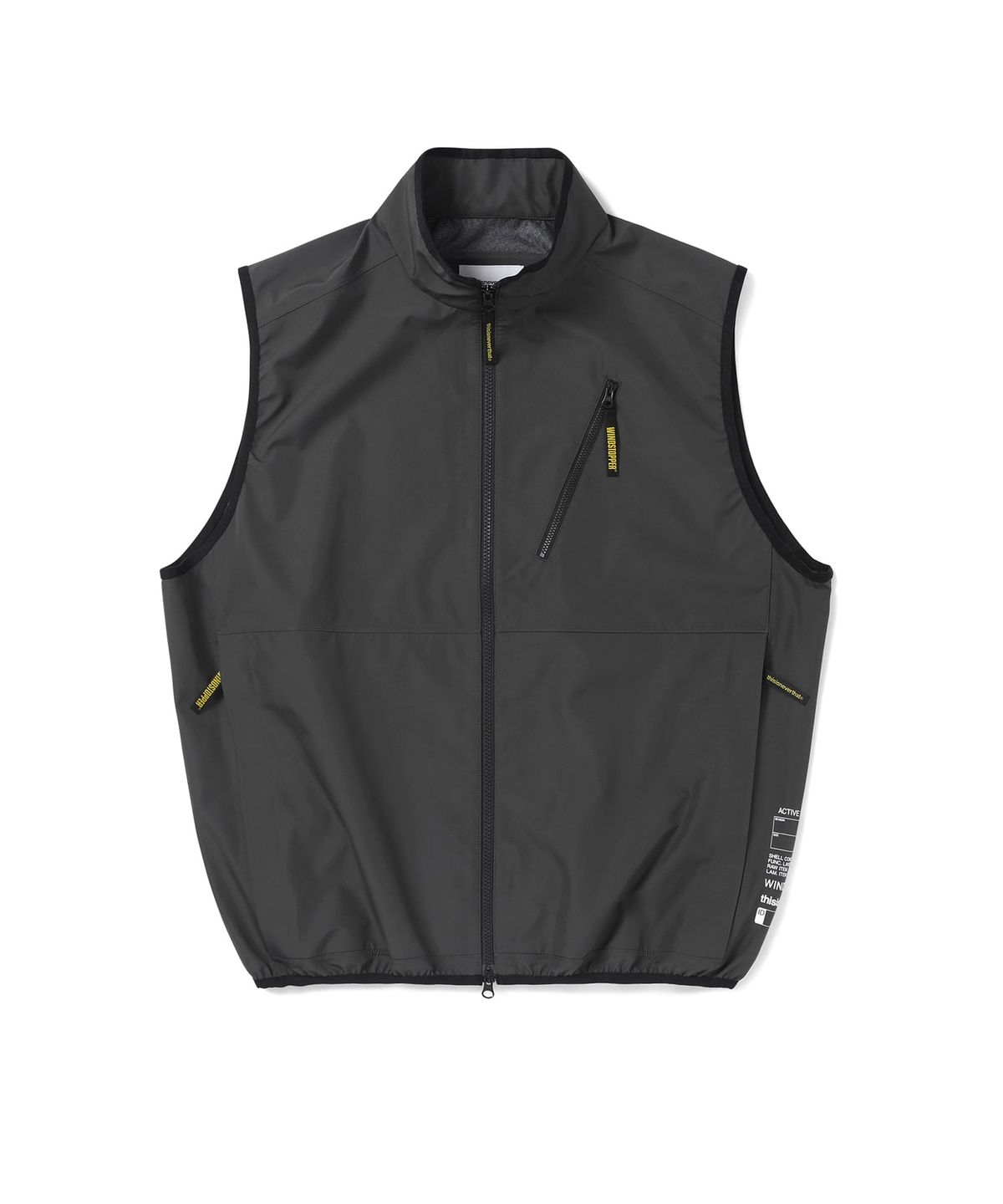 디스이즈네버댓(THISISNEVERTHAT) WINDSTOPPER® Active Tour Vest Black