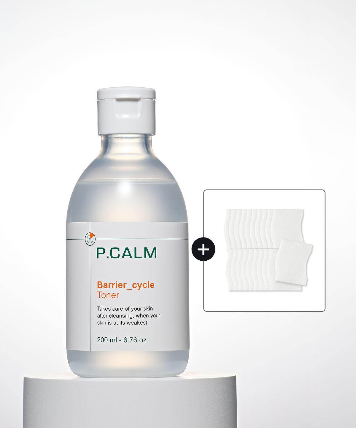 피캄(PCALM) 베리어사이클 토너 200ml +화장솜 증정 기획