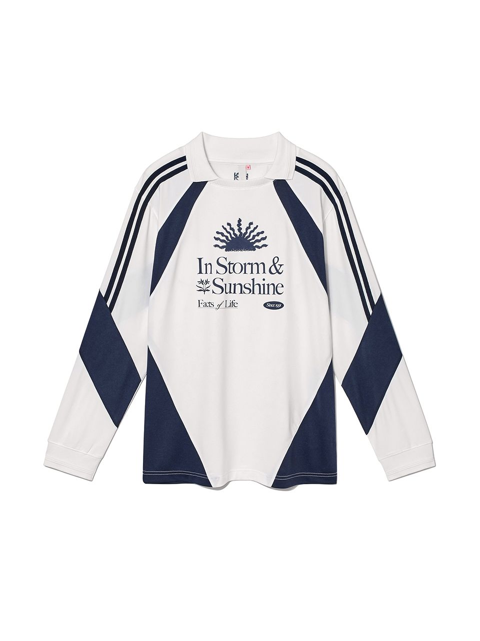 シャツ KIJUN Sunshine Football T-Shirt UNISEX MUSINSA | KIJUN Sunshine Football T-Shirt UNISEX Off-White Navy