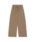 Signature relax wide pants - DARK BEIGE