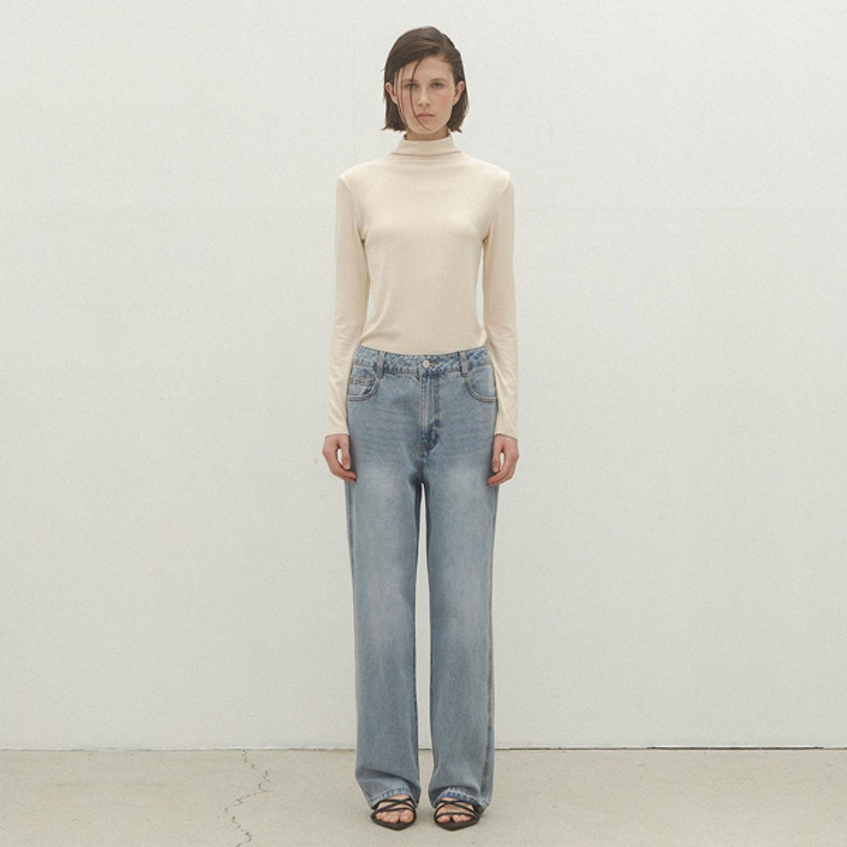 아틀리에 나인(ATELIER NAIN) 에센셜 노아 테이퍼드 데님 팬츠(PT-5508)