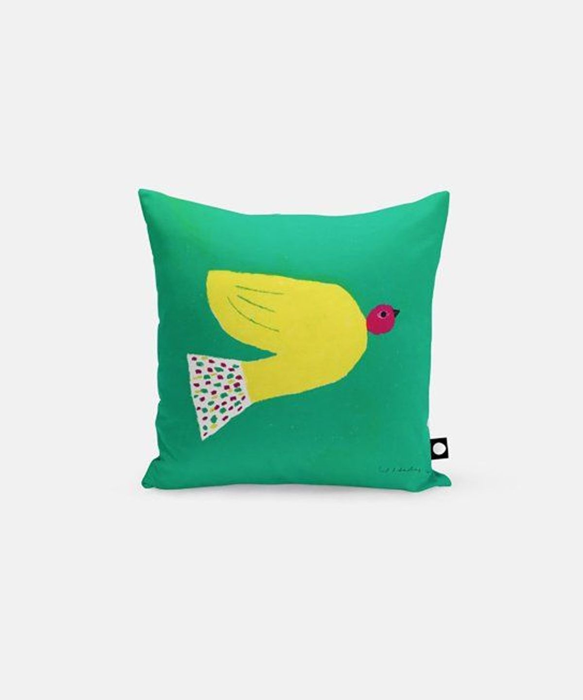 뚜누(TOUNOU) 요시코 하다 작가, Yellow bird 쿠션