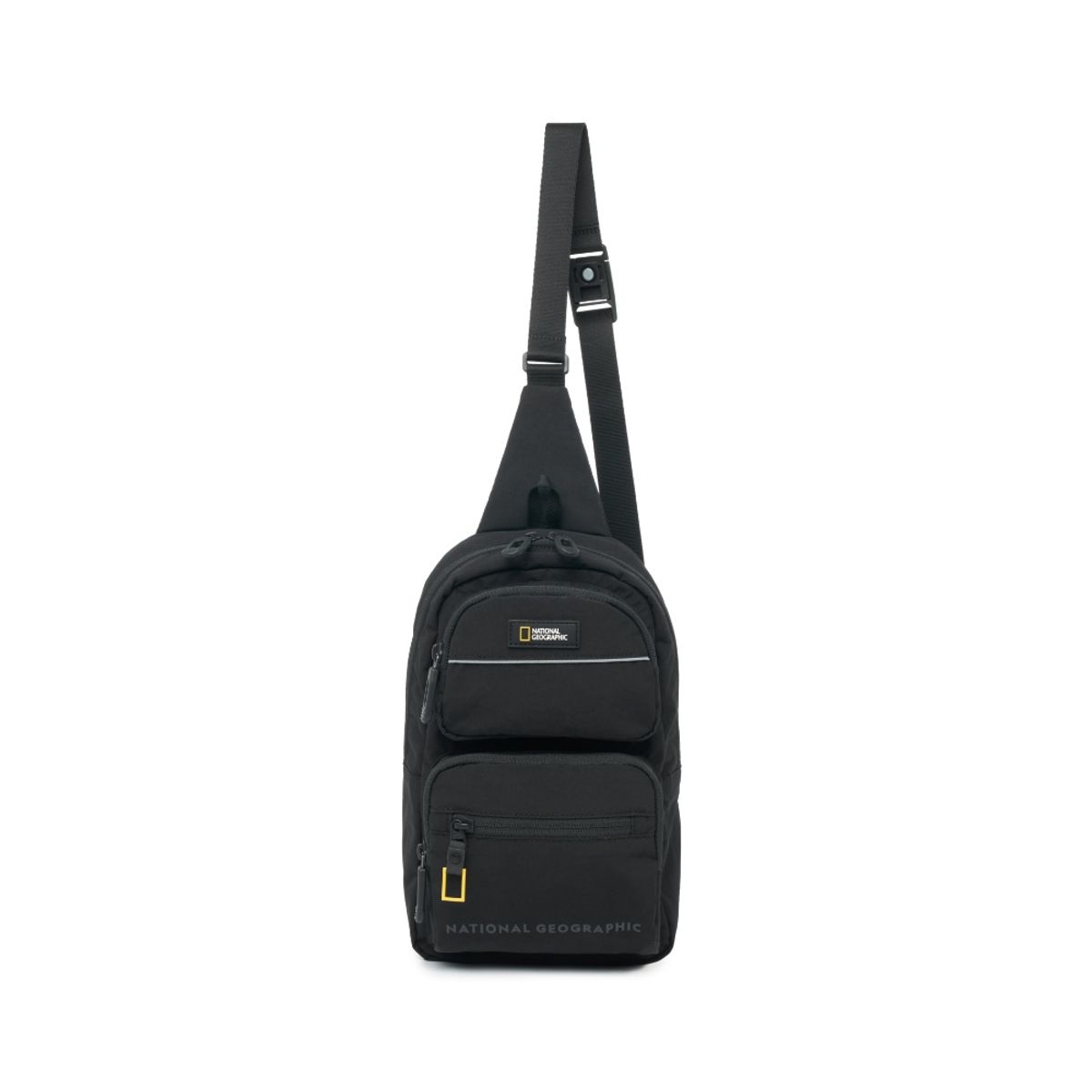 내셔널지오그래픽 키즈(NATIONAL GEOGRAPHIC KIDS) K245KCR100 투포켓 경량슬링백 BLACK