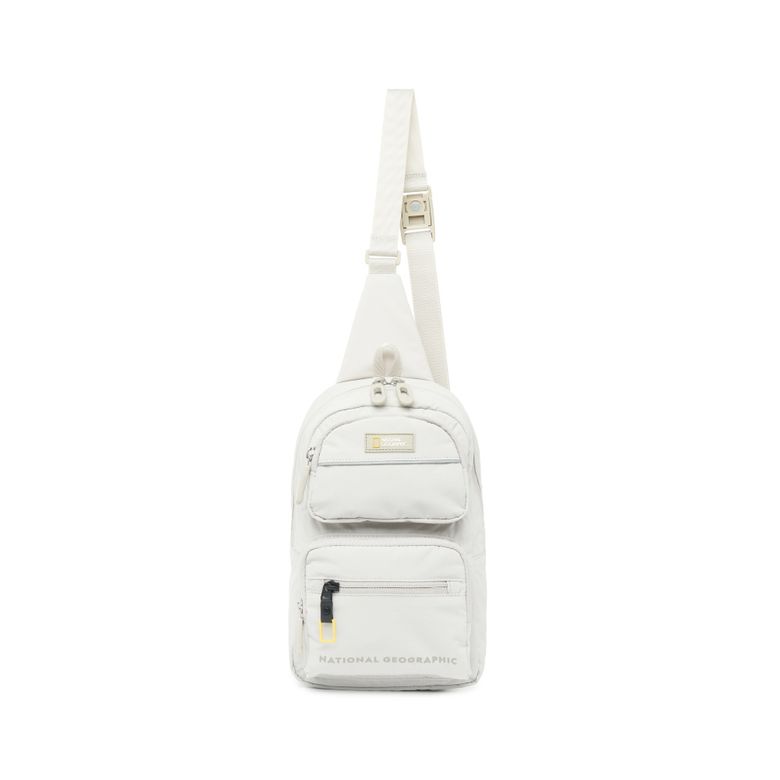K245KCR100 투포켓 경량슬링백 LBEIGE