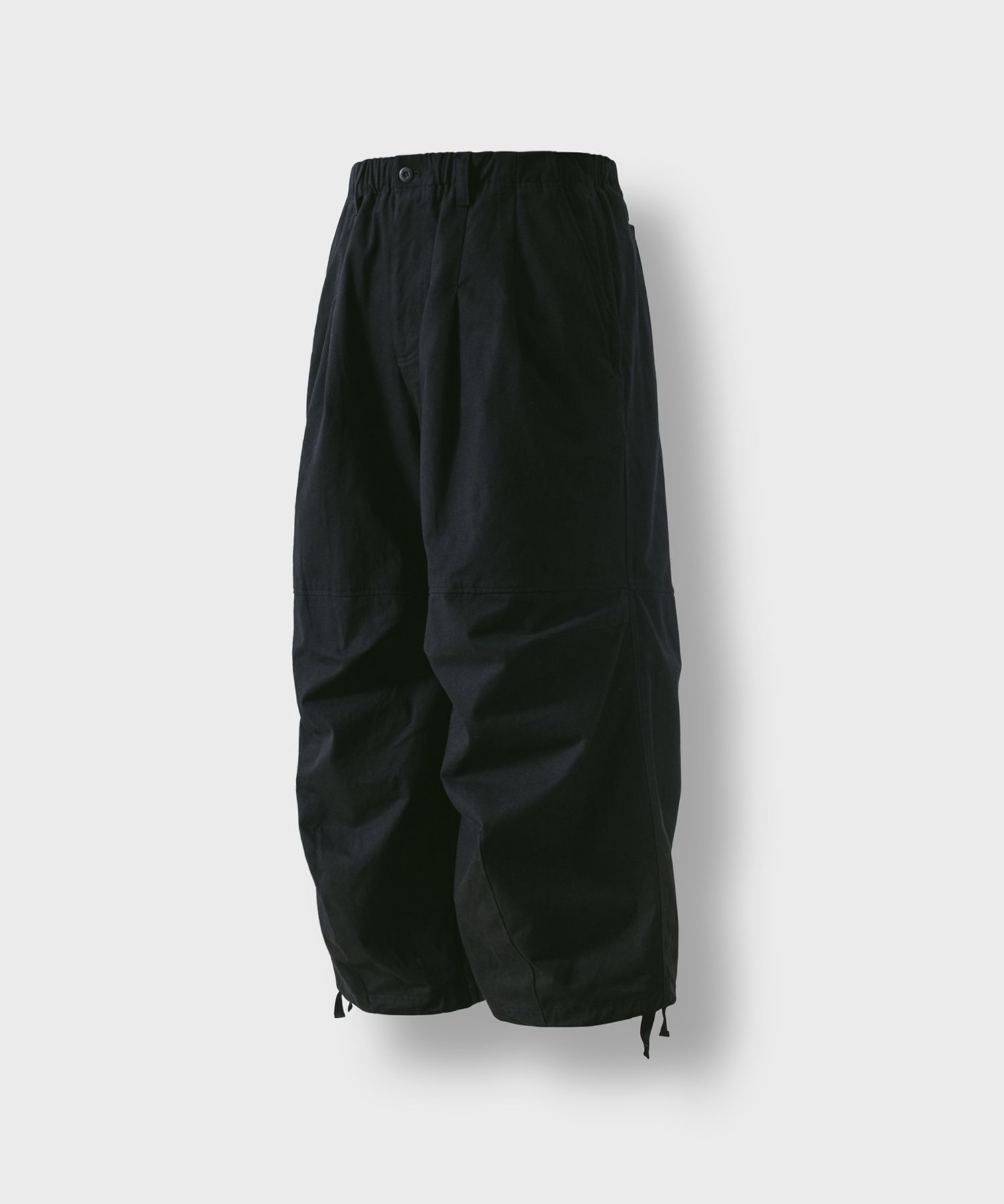 【ANGLAN】24SS★ [AG] Lazy Twill Balloon Pants MUSINSA | ANGLAN Lazy Twill Balloon Pants - Black